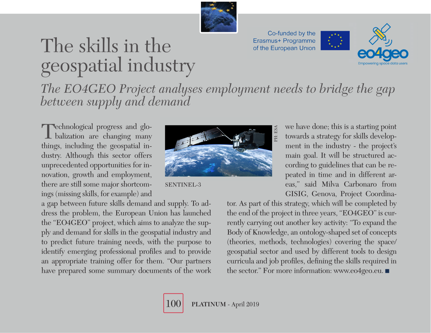 platinum article eo4geo platinum article eo4geo